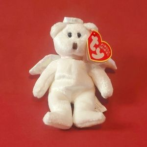 Ty Beanie Baby the Jingle Babies Collection "Halo" 2001 Christmas Ornament